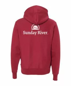 Champion Womens Sunday River Eco Powerblend 2 Logo Hoodie