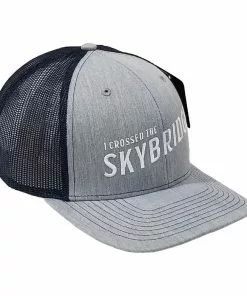 Richardson Gatlinburg I Crossed The SkyBridge Logo Trucker Hat Mens