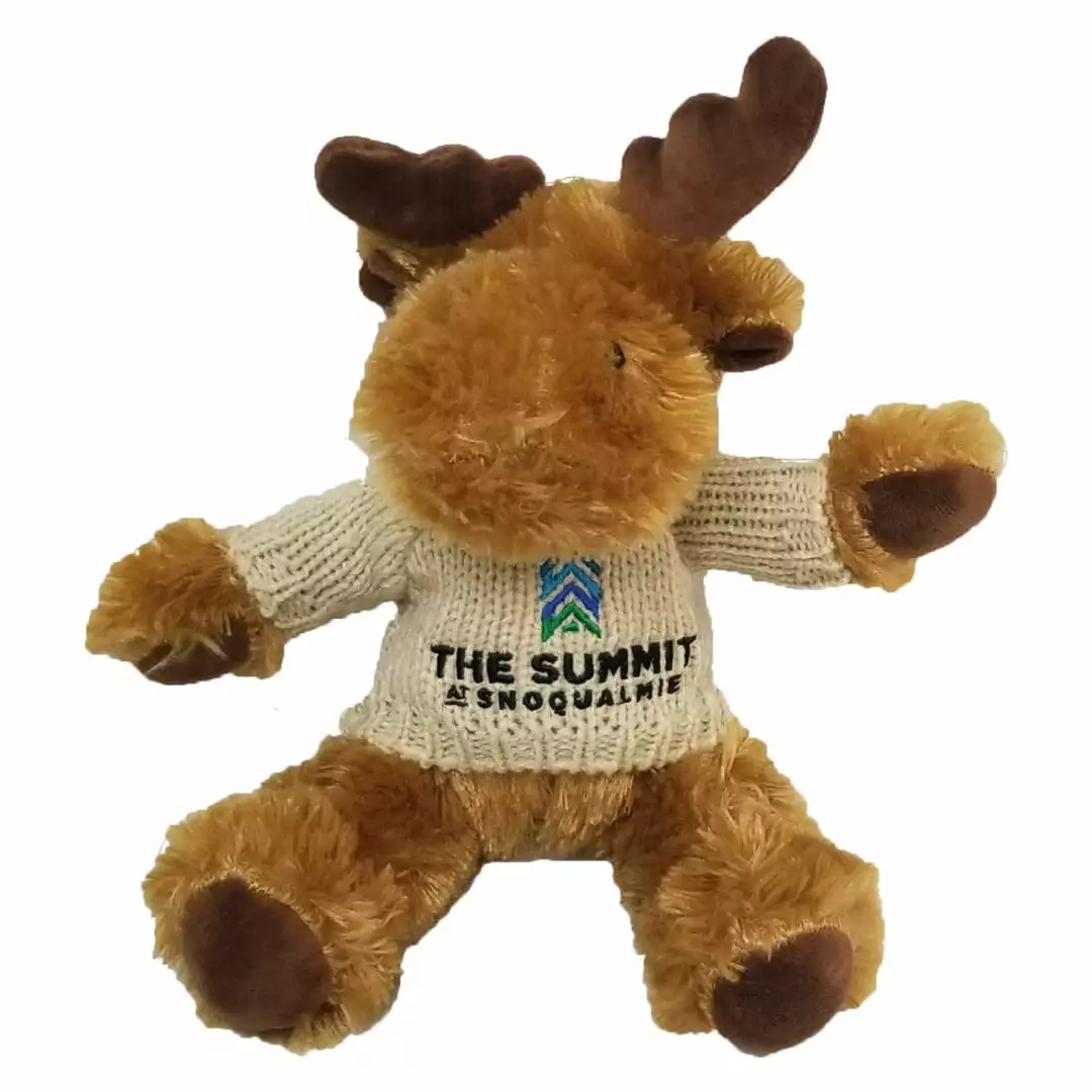 Ski Official Shop 65 Boyne Country Sports The Summit At Snoqualmie Resort, Washington The Summit At Snoqualmie Resort Logo Plush Animal