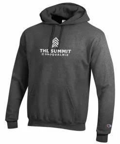 Champion The Summit At Snoqualmie Eco Powerblend 2 Logo Hoodie Womens