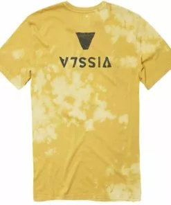 Mens Vissla Men's Capsized Bleach Wash Tee