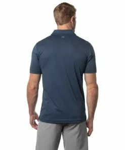 Travis Mathew Men' Shirt Polo Drop Anchor 8 Travis Mathew Men's Drop Anchor Polo Shirt