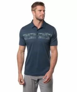 Travis Mathew Men's Drop Anchor Polo Shirt