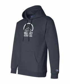 Champion Big Sky Eco Powerblend 2 Logo Hoodie Womens