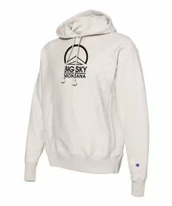Champion Big Sky Eco Powerblend 2 Logo Hoodie Womens