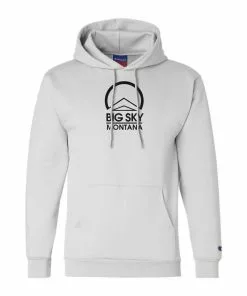 Champion Big Sky Eco Powerblend 2 Logo Hoodie Womens