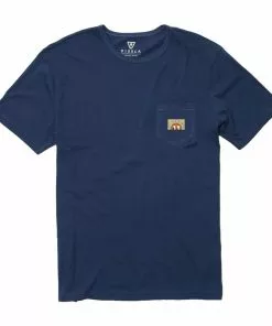 Mens Vissla Men's Shady People Organic Pkt Tee