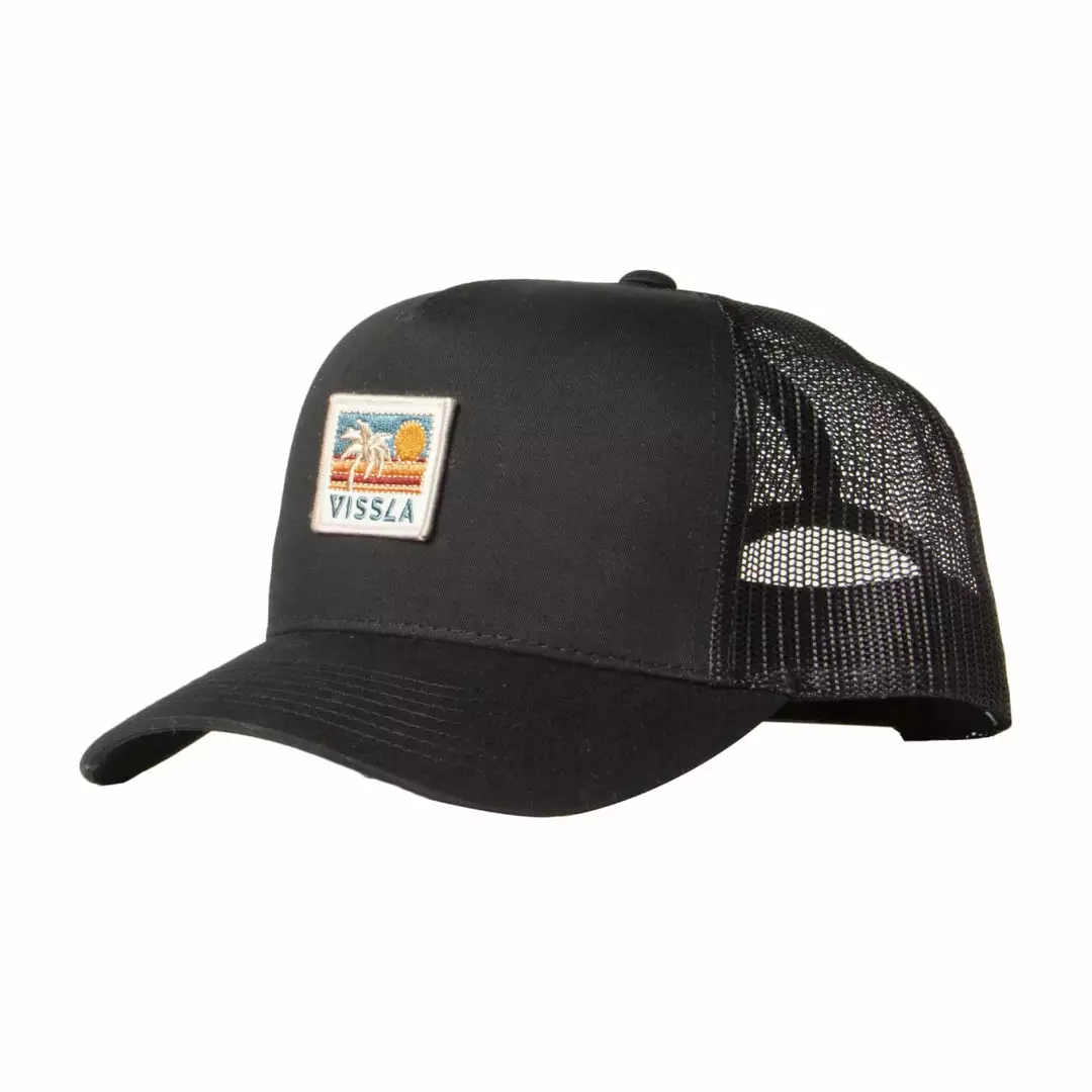 Vissla Set Trucker Men' Hat Solid Eco 5 Hats Vissla Men's Solid Sets Eco Trucker Hat