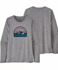 Patagonia Women's LS Cap Cool Daily Graphic Shirt Womens
