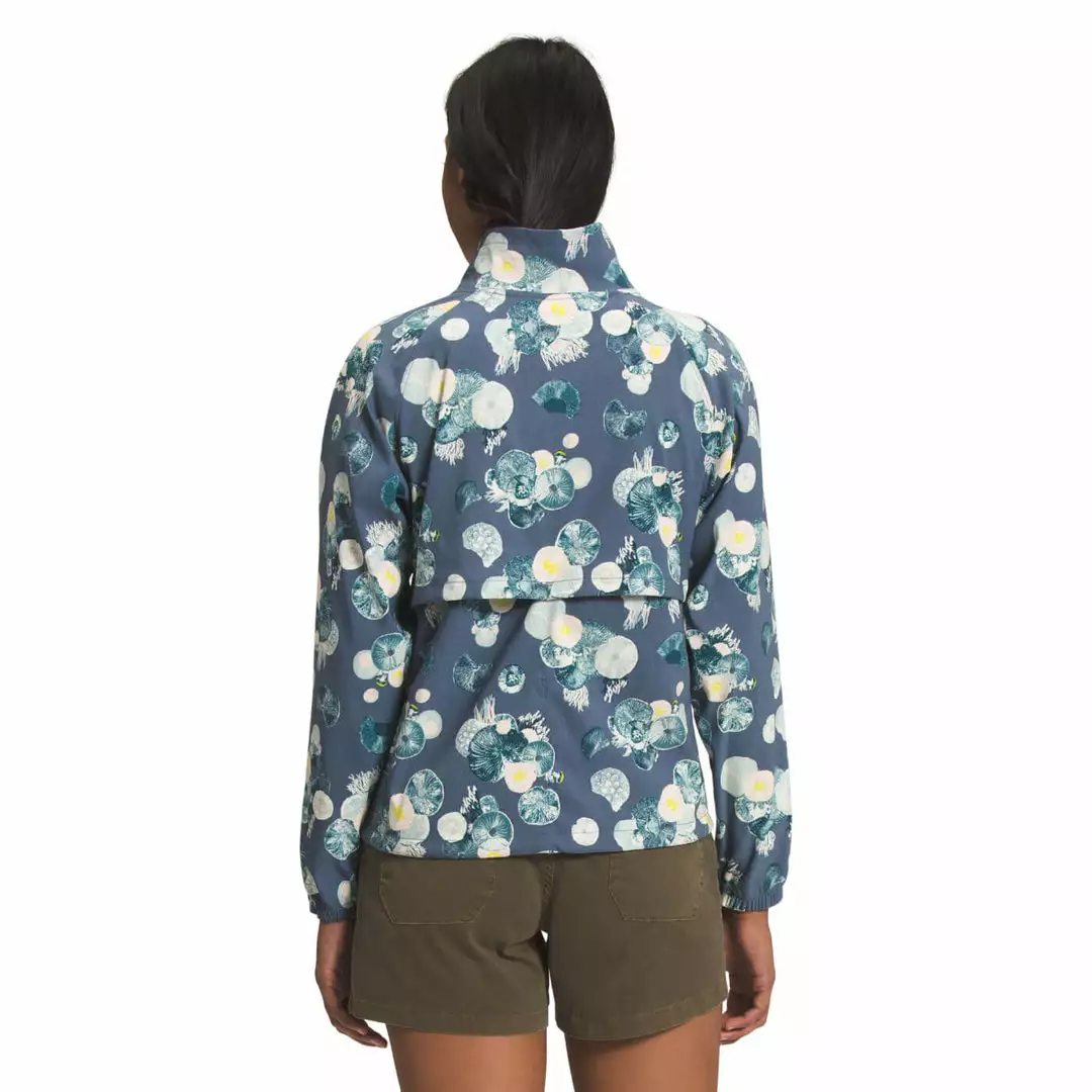 The North Face Women Women' Windbreaker Jacket Printed Class V North Face 11 The North Face North Face Women's Printed Class V Windbreaker Jacket Womens