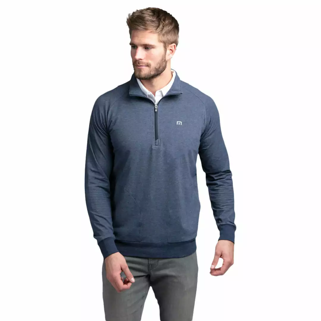 Travis Mathew Men Men' Jacket Zachary Half Zip 7 Mens Travis Mathew Men's Zachary Half Zip Jacket