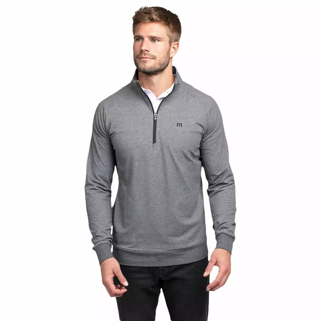 Travis Mathew Men Men' Jacket Zachary Half Zip 3 Mens Travis Mathew Men's Zachary Half Zip Jacket
